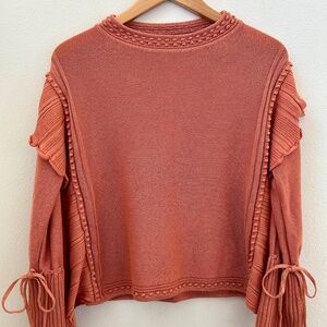 Rebecca Taylor Cotton Sweater Xs NWT